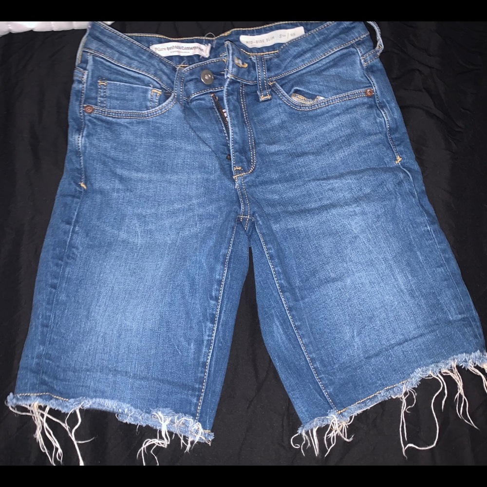 Blue denium shorts